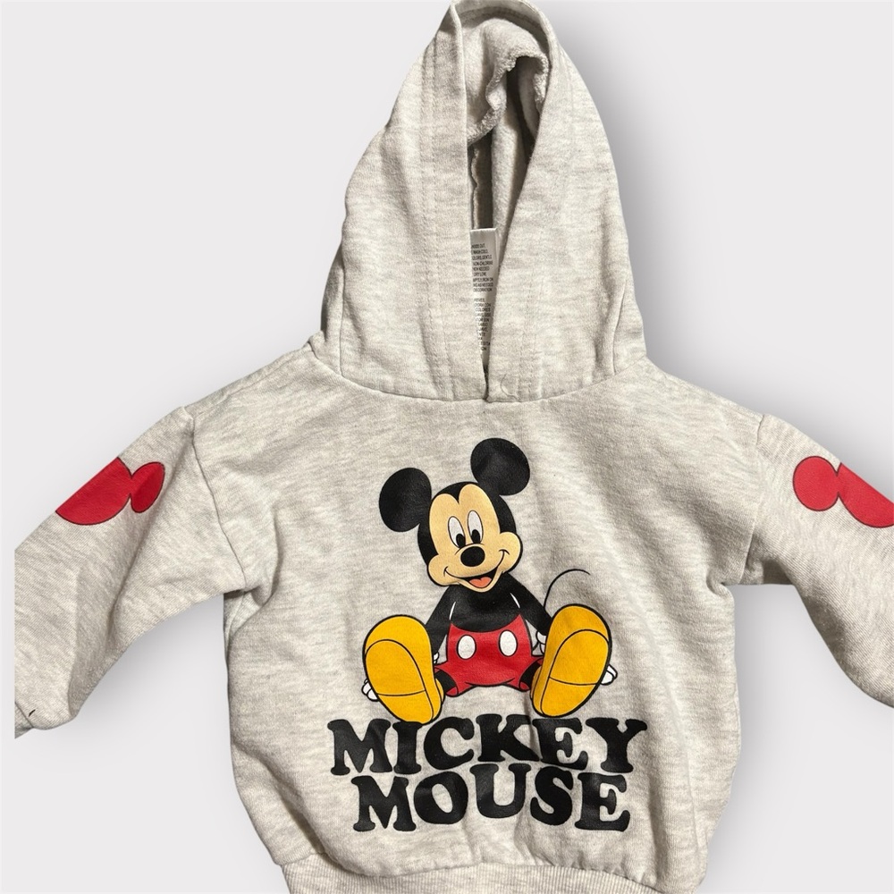 Disney Baby Mickey Mouse Hoodie 12M Toddler Sweatshirt 12 Months